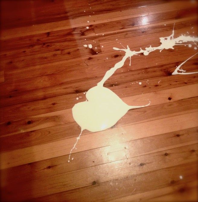 My heart shaped mess