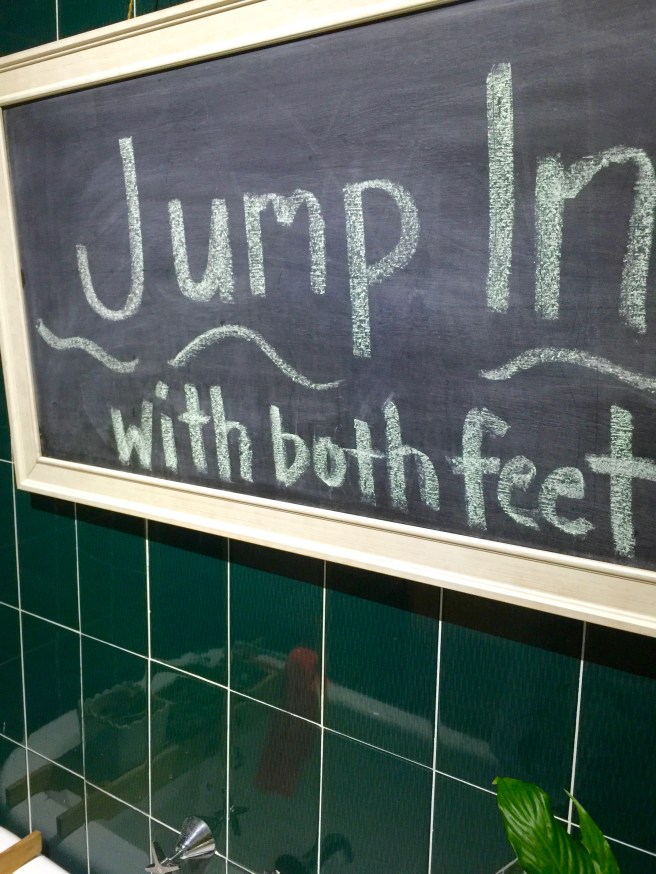 Jump In With Both Feet